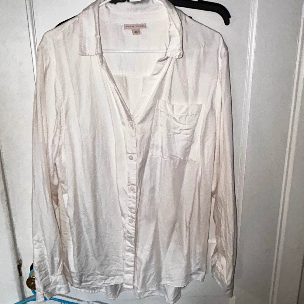 Knox Rose white button down shirt